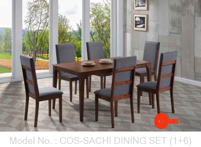 COS-SACHI DINING SET (1+6)